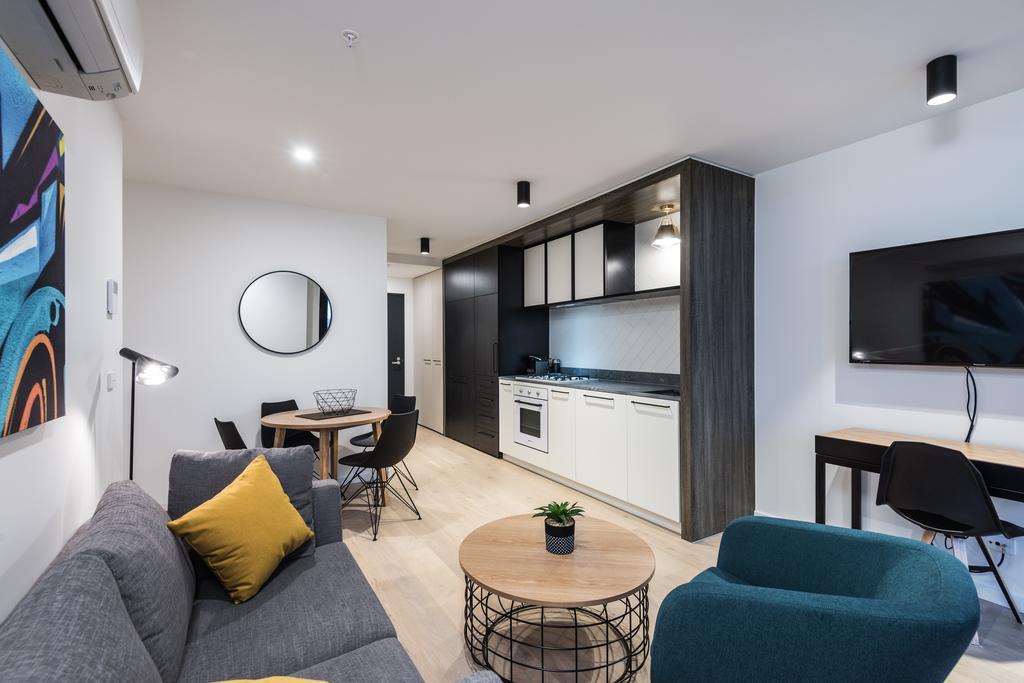 Playhouse Apartments Abbotsford Мелбърн Екстериор снимка