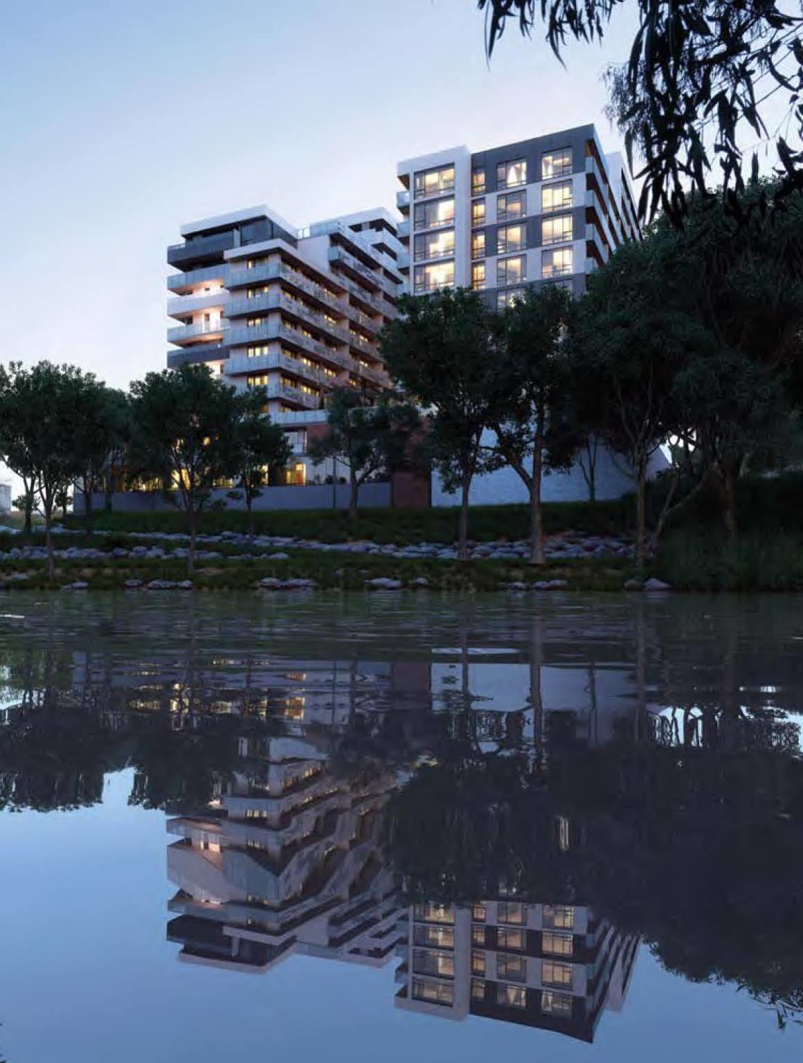 Playhouse Apartments Abbotsford Мелбърн Екстериор снимка