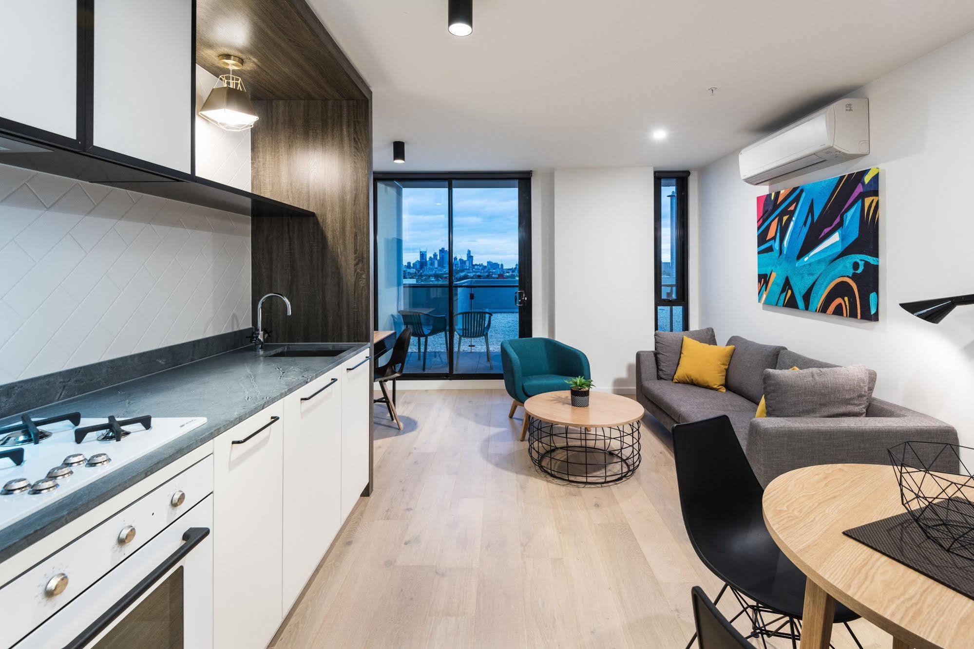 Playhouse Apartments Abbotsford Мелбърн Екстериор снимка